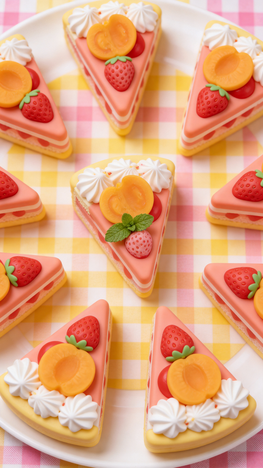 Fruit Cake Slice Squishy