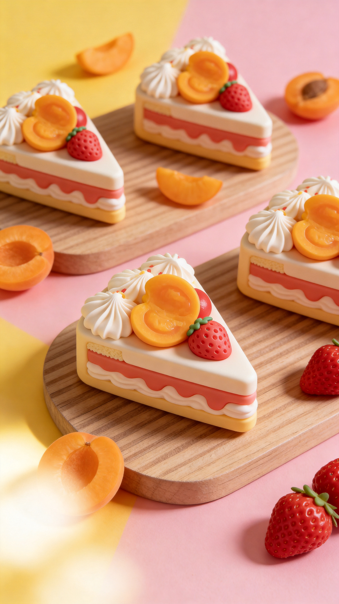Fruit Cake Slice Squishy