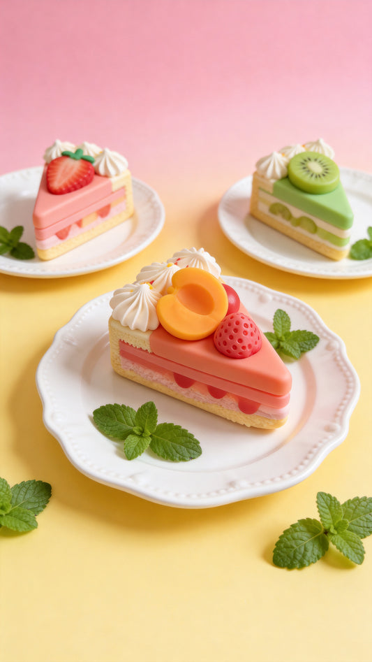 Fruit Cake Slice Squishy